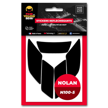 Stickers Easy Replica™ Nolan N100-5™ Fear The Yellow Bear