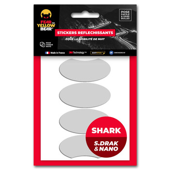 Stickers Easy Replica™ Shark Street Drak / Nano™ Fear The Yellow Bear
