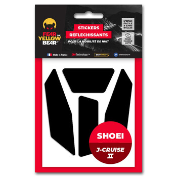 Stickers Easy Replica™ Shoei J-Cruise2™ Fear The Yellow Bear