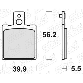 Plaquettes de frein 131 HF SBS