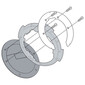 Bride Tanklock Honda CB1000R (18-20) - BF38