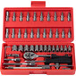 Coffret cliquet 46 pièces