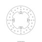 Disque de frein Kawasaki DIS1121W