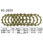 Disques garnis d'embrayage VC2023
