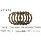 Disques garnis d'embrayage VC262