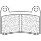 Plaquettes de frein Route métal fritté - 1274A3+