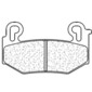 Plaquettes de frein Route métal fritté - 1280A3+
