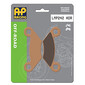 Plaquettes de frein LMP242AOR