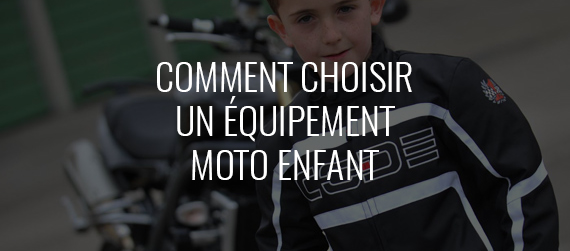équipement moto enfant
